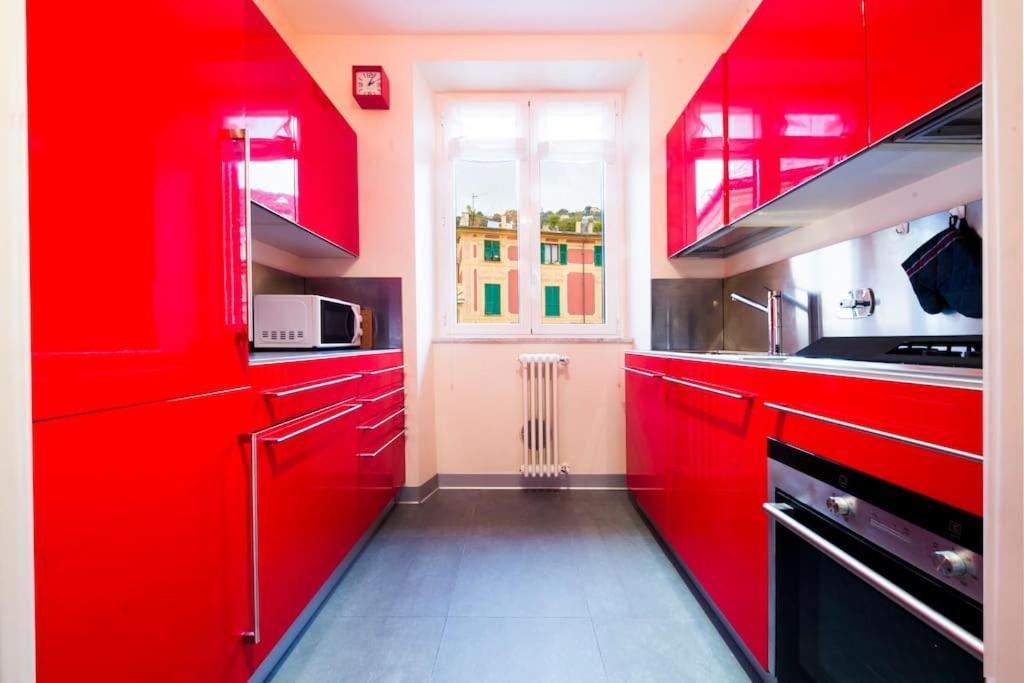 Apartmán Casa Nervi - Oasi Felice A 20' Da Genova - Free Parking Exteriér fotografie